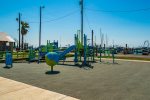 Playground across the street at the Fulton Harbor 